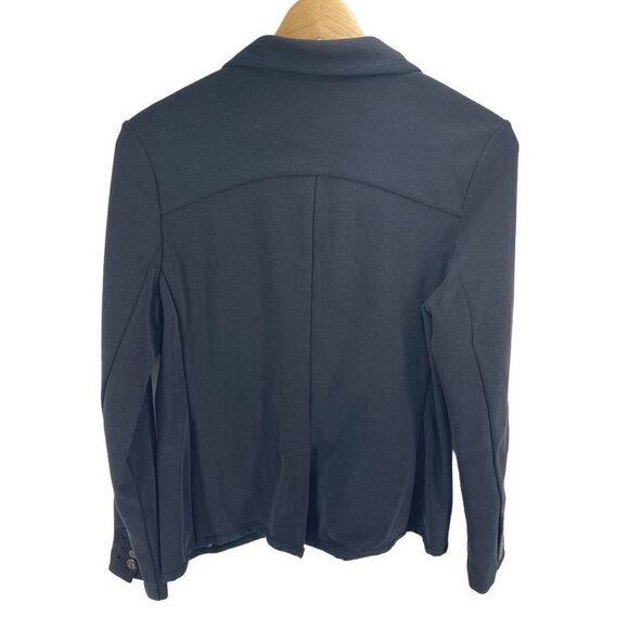 Lands' End Womens Blazer Jacket Nautical Button Pocket Black Size Petite 6 6P - Picture 9 of 9